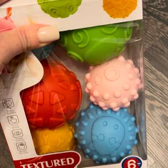 Игрушка HUANGER HAPPY WORLD мяч: отзыв пользователя ДетМир