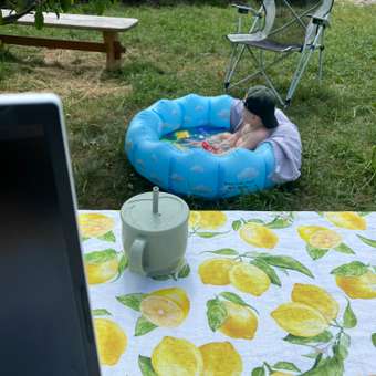 Бассейн надувной Happy Baby для купания детей: отзыв пользователя Детский Мир