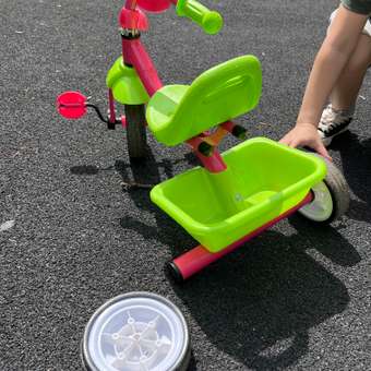Велосипед трехколесный Kreiss Розовый: отзыв пользователя Детский Мир