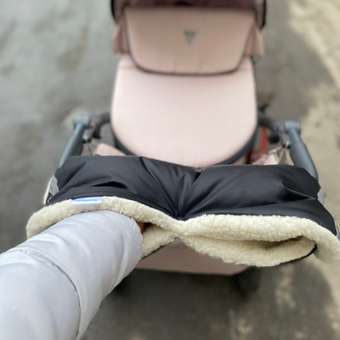 Муфта для рук Trottola черная на коляску: отзыв пользователя Детский Мир
