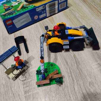 Конструктор LEGO Строительный экскаватор 60385: отзыв пользователя ДетМир