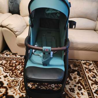 Коляска BabyCare Venga надувные колеса дымчатый изумруд: отзыв пользователя Детский Мир