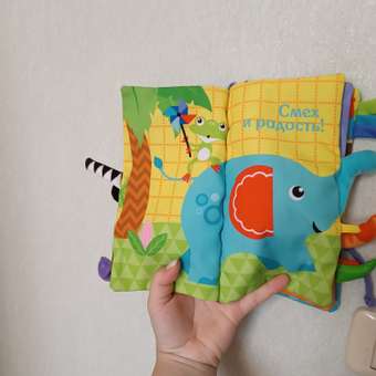 Подвеска Fisher Price мягкая книжка F0850: отзыв пользователя ДетМир