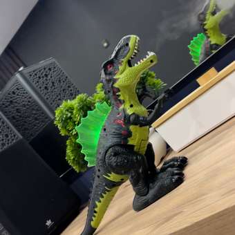 Динозавр Sima-Land «Рекс» эффект дыма со светом и звуком: отзыв пользователя Детский Мир