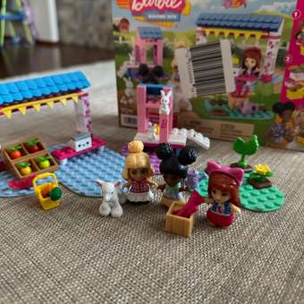 Конструктор Mega Construx Barbie Фермерский рынок блочный: отзыв пользователя ДетМир