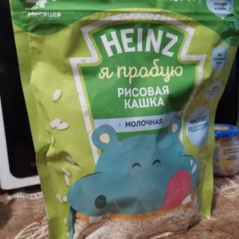 Каша молочная Heinz рисовая 180г с 4месяцев: отзыв пользователя Детский Мир