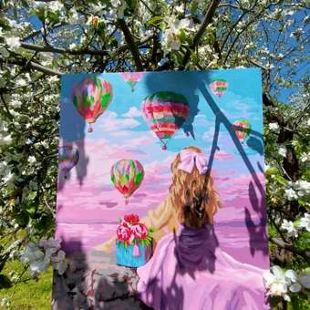 Картина по номерам Hobby Paint Воздушные шары в ассортименте: отзыв пользователя Детский Мир