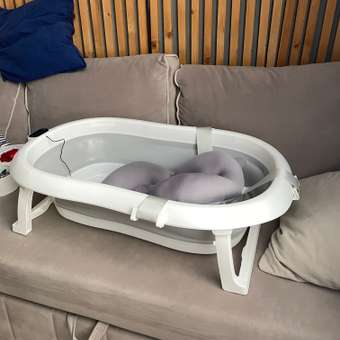 Ванна Babyton складная с матрасиком Grey: отзыв пользователя Детский Мир