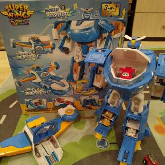 Трансформер Super Wings Робот самолёт EU760888: отзыв пользователя Детский Мир