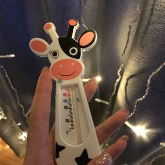 Термометр детский ROXY-KIDS Classic cow для купания в ванночке: отзыв пользователя Детский Мир