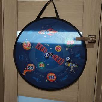 Набор игровой Abero с тканевой мишенью и 6 шариками Космос FCJ1014311: отзыв пользователя Детский Мир