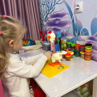 Пластилин Play-Doh Курочка-чудо в перьях: отзыв пользователя Детский Мир