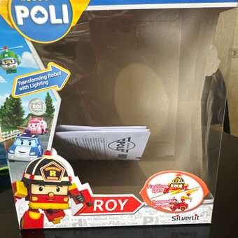 Игрушка POLI Рой трансформер 12.5 см свет + инструменты: отзыв пользователя Детский Мир