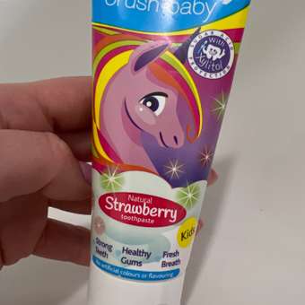 Зубная паста Brush-Baby Strawberry 3+: отзыв пользователя Детский Мир