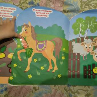 Книга с наклейками УМка Домашние животные: отзыв пользователя Детский Мир