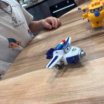 Автомобиль Super Wings Мини-трансформер Пол: отзыв пользователя Детский Мир