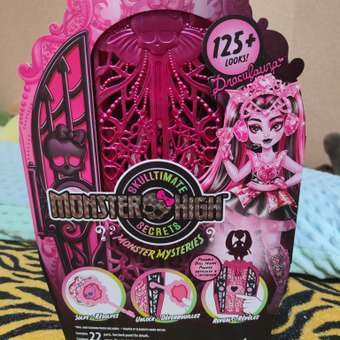 Кукла Monster High Skulltimate Secrets Дракулаура HXH84: отзыв пользователя Детский Мир