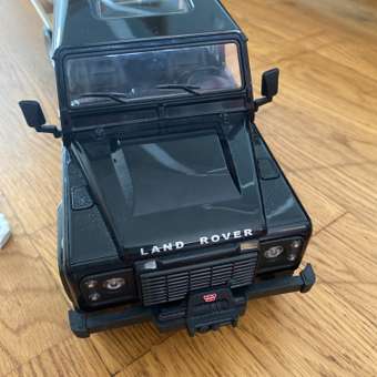 Машина Rastar РУ 1:14 Land Rover Defender with Trailer Черная 78400-1: отзыв пользователя ДетМир