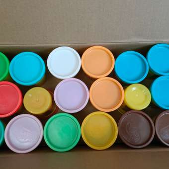 Набор игровой Play-Doh Масса для лепки 36банок 36834F02: отзыв пользователя ДетМир