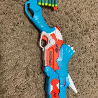 Набор игровой Hasbro (Nerf) Бластер Дино Трицерабласт F0803EU4: отзыв пользователя ДетМир