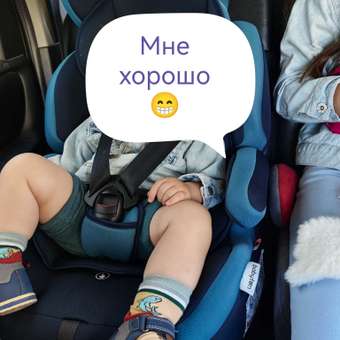 Автокресло Babyton Drive Fix Indigo-Aqua Isofix 1/2/3 (9-36 кг): отзыв пользователя Детский Мир