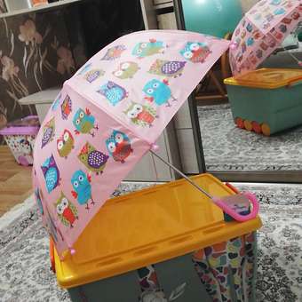 Зонт детский Mary Poppins Совушки 53570: отзыв пользователя Детский Мир