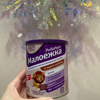 Смесь PediaSure Малоежка шоколад 400г с 12месяцев: отзыв пользователя Детский Мир