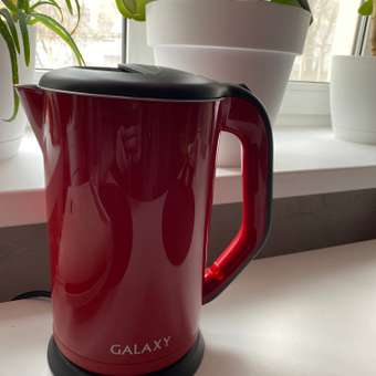 Чайник электрический Galaxy GL0318/красный: отзыв пользователя Детский Мир
