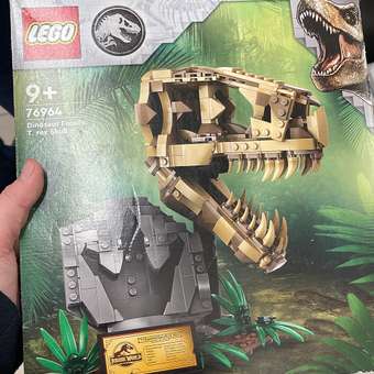 Конструктор LEGO Jurassic World Череп T.Rex 76964: отзыв пользователя Детский Мир