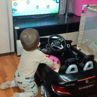 Электромобиль BabyCare Mercedes резиновые колеса черный: отзыв пользователя. Зоомагазин Зоозавр