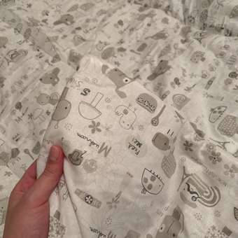 Одеяло Daisy 110х140 см улитки: отзыв пользователя Детский Мир