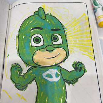 Набор для рисования Crayola Раскраска с фломастерами Герои: отзыв пользователя Детский Мир