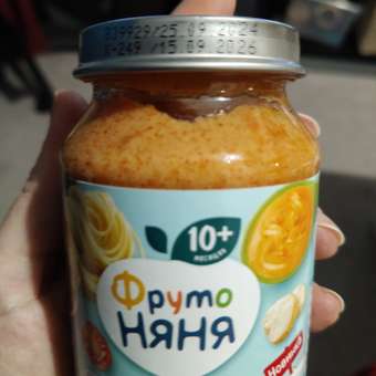 Пюре ФрутоНяня спагетти болоньезе 190г с 10месяцев: отзыв пользователя ДетМир