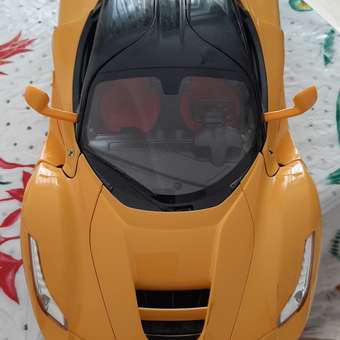 Машина Rastar РУ 1:14 Ferrari USB Желтая 50160: отзыв пользователя Детский Мир