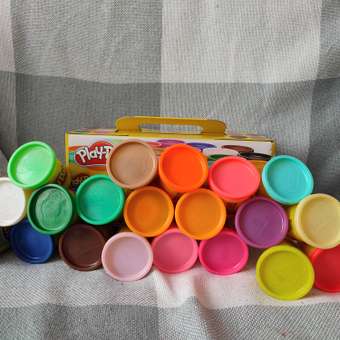 Пластилин Play-Doh 20цветов A7924: отзыв пользователя ДетМир