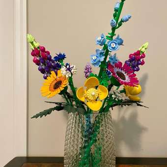 Конструктор LEGO Icons Wildflower Bouquet 10313: отзыв пользователя Детский Мир