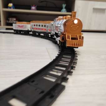 Железная дорога Play Smart Мой первый поезд 11 элементов: отзыв пользователя Детский Мир