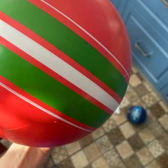 Мяч ЧАПАЕВ Ободок красная зеленая полоса 200мм: отзыв пользователя Детский Мир