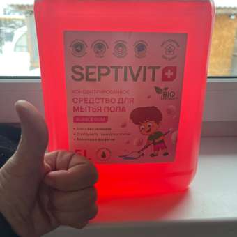 Средство для мытья пола SEPTIVIT Premium Bubble Gum 5л: отзыв пользователя Детский Мир