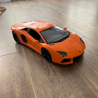 Машина Rastar РУ 1:10 Lamborghini Aventador LP700 Оранжевая 52660: отзыв пользователя Детский Мир