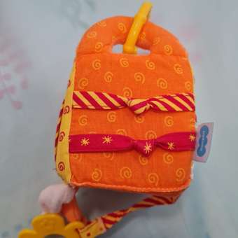 Игрушка Мякиши Развивающая кубик для новорождённого прорезыватель Лисичка Апельсинка бизикубик подарок: отзыв пользователя Детский Мир