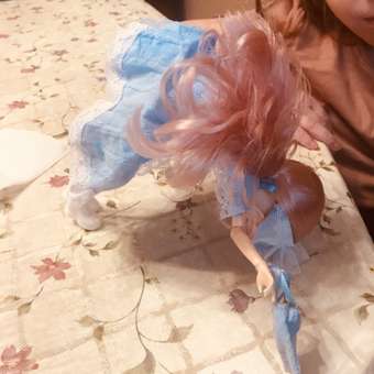 Коллекционная шарнирная кукла WiMI Bjd с большими глазами одеждой и аксессуарами с длинными волосами для девочек 26 см: отзыв пользователя Детский Мир