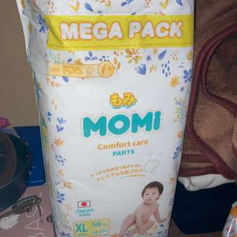 Трусики Momi Comfort Care XL 62 шт.: отзыв пользователя Детский Мир