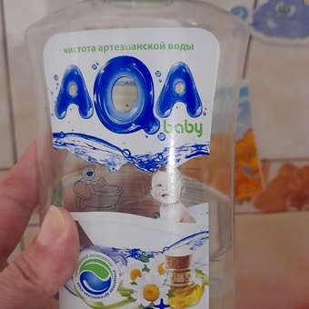 Средство для мытья ванночек AQA baby концентрированное c ромашкой 500мл: отзыв пользователя ДетМир