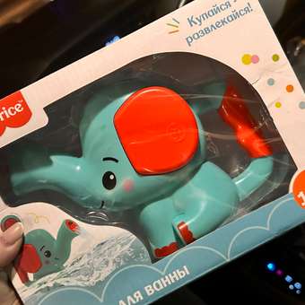 Игрушка для ванн Fisher Price Слоник GMBT007: отзыв пользователя ДетМир