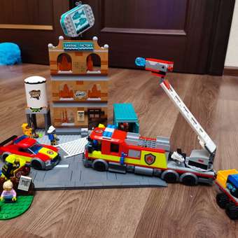 Конструктор LEGO City Fire Пожарная команда блочный: отзыв пользователя Детский Мир