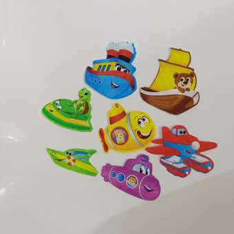 Коврик для ванной детский Pondo противоскользящий Пираты и водный транспорт: отзыв пользователя Детский Мир