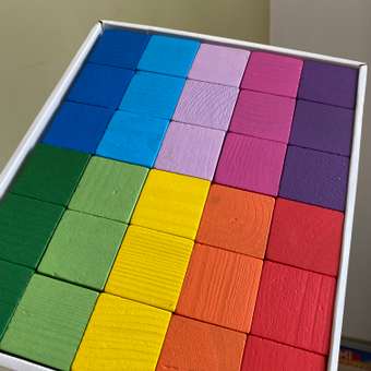 Кубики для детей Томик Цветные 30 деталей 1-45: отзыв пользователя Детский Мир