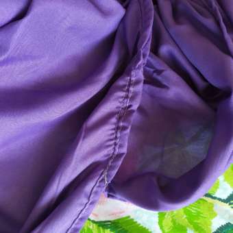 Комплект постельного белья PAVLine Манетти полисатин Евро темно-фиолетовый/серый S11: отзыв пользователя Детский Мир