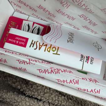 Сыворотка для роста ресниц Toplash lash and brow booster: отзыв пользователя Детский Мир